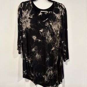 Ninedaily tie dye tunic top size 2XL